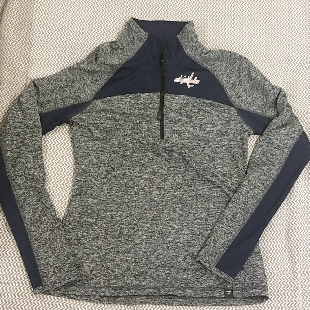 Quarter Zip Washington Capitals Jacket